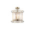 Mano Pendant / Semi Ceiling Convertible 3 Light